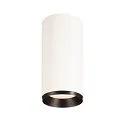 LED Ceiling luminaire NUMINOS CL DALI L, 4000K, 24°, 2675lm, white/black