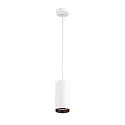 LED Pendant luminaire NUMINOS PD DALI L, 2700K, 24°, 2440lm, white/black