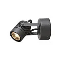 LED Outdoor luminaire LED SPOT SP Wall luminaire, 3000K, 400lm, IP55, anthracite