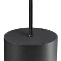 SLV LED Pendant luminaire OCULUS PD, single, DIM-TO-WARM 2000-3000K, 36-780lm, black