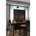 SLV LED Pendant luminaire OCULUS PD, single, DIM-TO-WARM 2000-3000K, 36-780lm, black