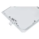 SLV LED Ceiling recessed luminaire SENSER 18 DL, square, 9,7W, 820lm, IP20, white, 4000K