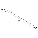 SLV LED Strip GRAZIA PRO FLEXSTRIP, 44W, 24V, 10mm, 2700-6500K, IP20