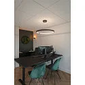 Wall luminaire FITU CUBE WL, E27, IP20, black