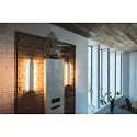 SLV LED Wall luminaire DIRETO 60 WL, CCT switch, 2700/3000K, 590/625lm, IP20, white matt