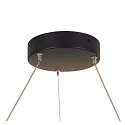 LED Pendant luminaire ONE 80 PD DALI UP/DOWN, CCT switch, 3000/4000K, 615/635lm, black