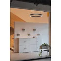 LED Pendant luminaire ONE 80 PD DALI UP/DOWN, CCT switch, 3000/4000K, 615/635lm, black