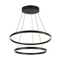LED Pendant luminaire ONE DOUBLE PD DALI UP/DOWN, CCT switch, 3000/4000K, 1050/1060lm, black