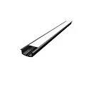 SLV Accessories for LED Strip GRAZIA 60 Recessed profile, IP20, 1,5m, black