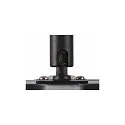 SLV LED 1-phase spot PANEL TRACK, round, 20cm, 18W, 3000K, black