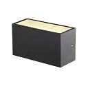 SLV LED Outdoor Wall luminaire SITRA M WL UP/DOWN, CCT switch 3000/4000K, anthracite