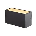 SLV LED Outdoor Wall luminaire SITRA M WL UP/DOWN, CCT switch 3000/4000K, anthracite