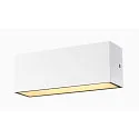 SLV LED Outdoor Wall luminaire SITRA L WL UP/DOWN, CCT switch, 3000/4000K, white