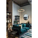 SLV LED Pendant luminaire ONE 60 PHASE up/down, 24W, 2700/3000K, 130°, brass