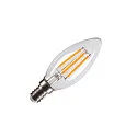 LED Lamp C35 E14, 4,2W, 2700K, CRI90, 320°, transparent