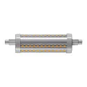 LED Lamp QT DE12 R7S 118mm, 15W, 3000K, CRI90, 330°, transparent