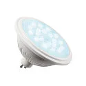 SLV LED Lamp QPAR111 GU10 tunable smart, 10W, 2700-6500K, CRI90, 40°, white