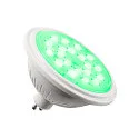 SLV LED Lamp QPAR111 GU10 RGBW smart, 10W, CRI90, 25°, white
