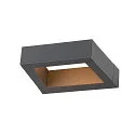 SLV LED Wall luminaire BOOKAT, 15W, 3000/4000K, anthracite
