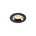 LED Ceiling recessed luminaire NUMINOS® XS, 3000K, 20°, black/chrome