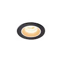 LED Ceiling recessed luminaire NUMINOS® XS, 3000K, 40°, black/white