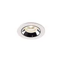 LED Ceiling recessed luminaire NUMINOS® XS, 4000K, 55°, white/chrome