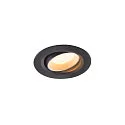 LED Ceiling recessed luminaire NUMINOS® MOVE XS, 3000K, 40°, black/white