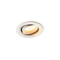 LED Ceiling recessed luminaire NUMINOS® MOVE XS, 3000K, 20°, white