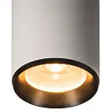 SLV LED Ceiling luminaire NUMINOS® XL PHASE, 36W, 2700K, 36°, white / black