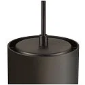 LED Pendant luminaire NUMINOS® XL PHASE, 36W, 2700K, 24°, black