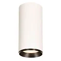 LED Ceiling luminaire NUMINOS® DALI XL, 36W, 4000K, 60°, white / black