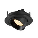 LED Ceiling recessed luminaire NUMINOS® GIMBLE S, 3000K, 20°, black