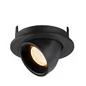 LED Ceiling recessed luminaire NUMINOS® GIMBLE S, 3000K, 20°, black