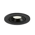 LED Ceiling recessed luminaire NUMINOS® GIMBLE S, 4000K, 20°, black