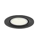 SLV LED Ceiling recessed luminaire NUMINOS® GIMBLE M, 4000K, 40°, black/white
