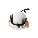 SLV LED Ceiling recessed luminaire NUMINOS® GIMBLE M, 4000K, 40°, white/black