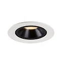 LED Ceiling recessed luminaire NUMINOS® GIMBLE L, 2700K, 20°, black