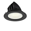 SLV LED Ceiling recessed luminaire NUMINOS® GIMBLE L, 4000K, 40°, black/white