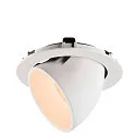 SLV LED Ceiling recessed luminaire NUMINOS® GIMBLE XL, 2700K, 40°, white