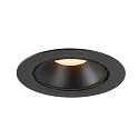 LED Ceiling recessed luminaire NUMINOS® GIMBLE XL, 3000K, 20°, black