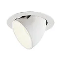 LED Ceiling recessed luminaire NUMINOS® GIMBLE XL, 4000K, 20°, white