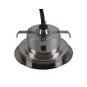 SLV LED Floor recessed luminaire DASAR FLAT 120 EL, 7W, 4000K, stainless steel
