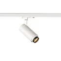 SLV LED 3-phase spot NUMINOS® DALI ZOOM M, 20W, 2700K, 15°, white