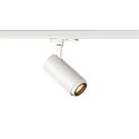 SLV LED 3-phase spot NUMINOS® DALI ZOOM M, 20W, 2700K, 15°, white