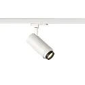 SLV LED 3-phase spot NUMINOS® DALI ZOOM M, 20W, 4000K, 15°, white
