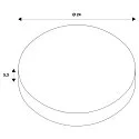 Mounting frame for NUMINOS® M, 240/120mm