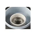 SLV Wall luminaire GRAFIT, E27, round, sensor, anthracite