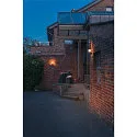 SLV Wall luminaire GRAFIT, E27, round, sensor, anthracite