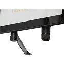 SLV LED Wall / Ceiling luminaire FLOODI L, 48W, 3000K, 100°, anthracite/transparent