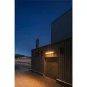 SLV outdoor wall luminaire VANO WING SP LONG IP65, grey dimmable